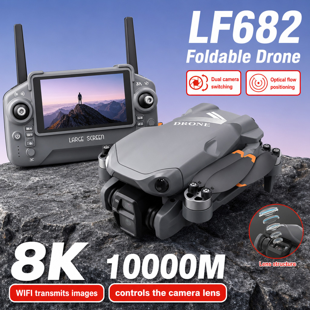 Drone Dji Rc Mini - Aerial Photo LF682 Drone 8K HD