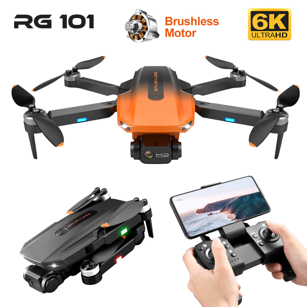 Drone Vs Rc Helicopter - RG101 New GPS Drone Profesional 4K