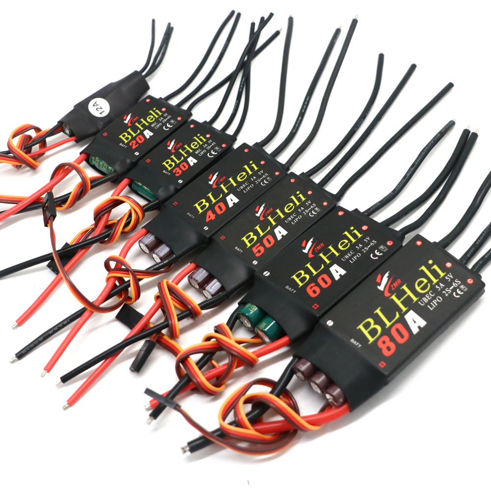 Plane Drone Rc - BLHeli Brushless ESC 80A 12A 20A