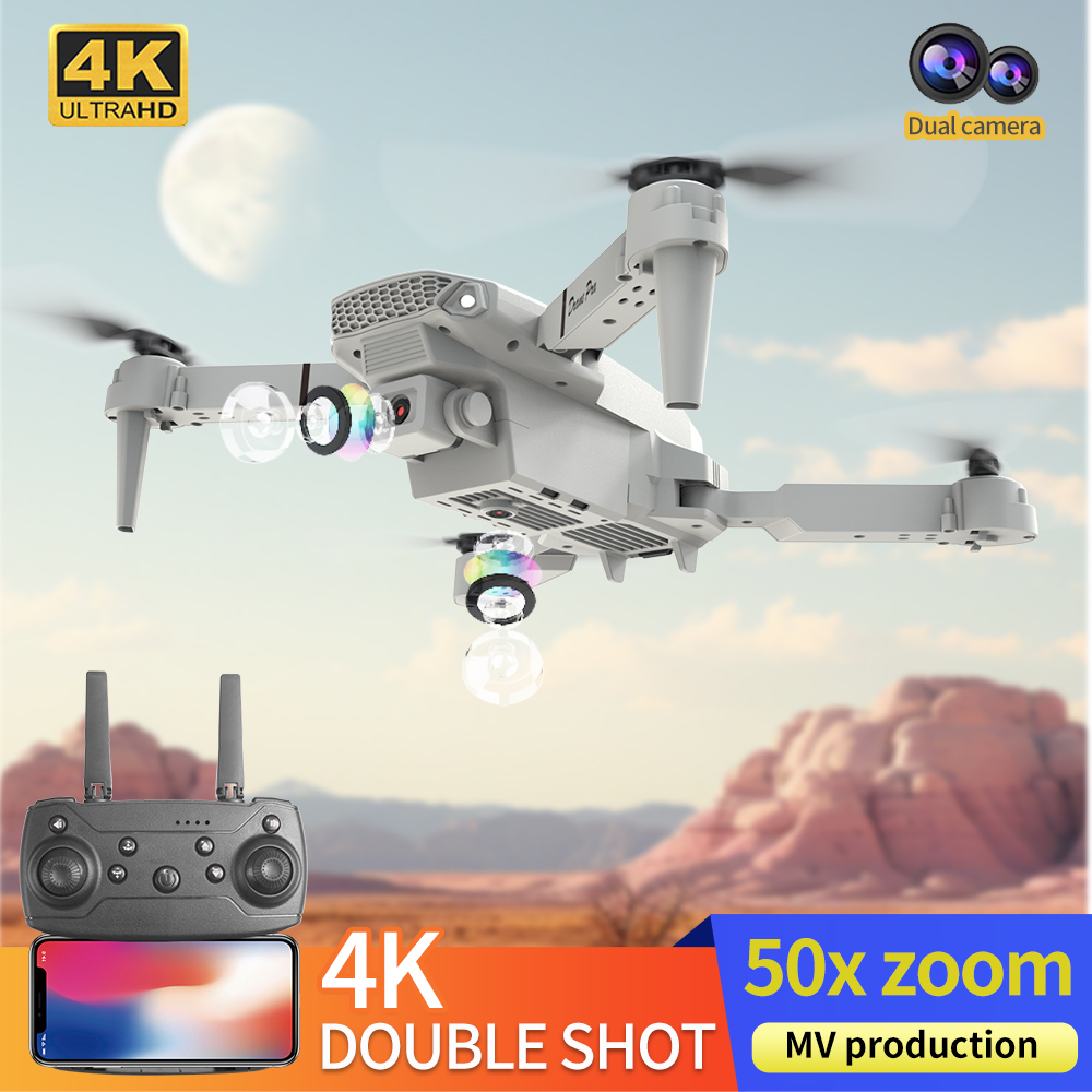 2026 NEW E88 Professional HD 4 - Drone E88 Rc Quadcopter recension och pris