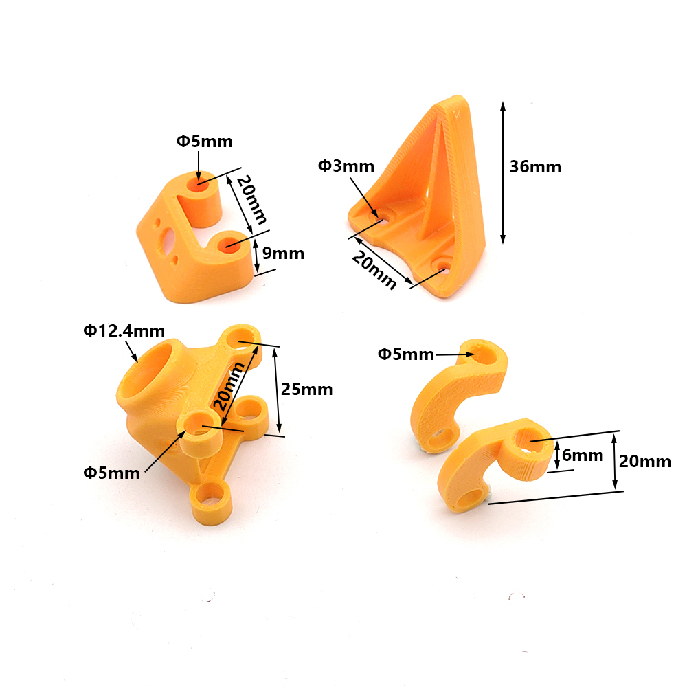 533 Lite Frame Parts Repair Pa - Drone Frame 5 Inch recension och pris