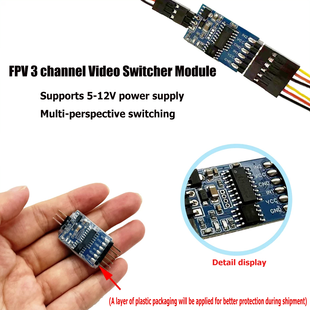 5.8G 3 Channel Video Switcher  - Drone With Rc Controller recension och pris