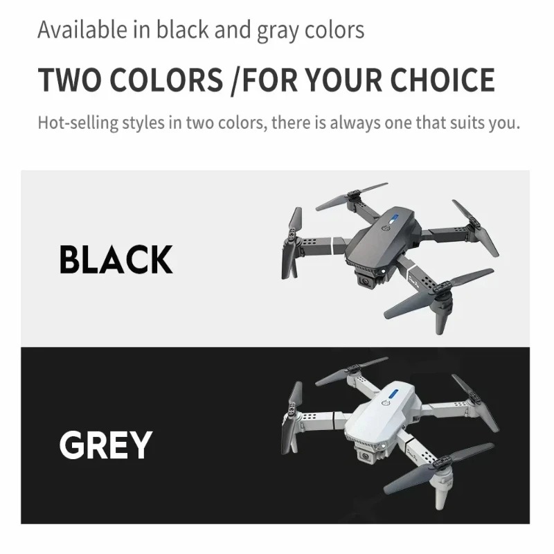 E88 Mini Drone 4K HD Camera Wi - Drone E88 Rc Quadcopter recension och pris