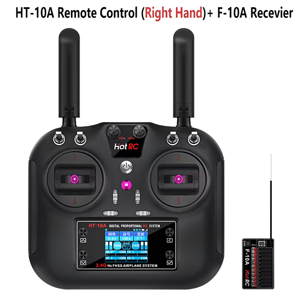 Hotrc HT-10A 2.4G 10CH Transmi - Plane Drone Rc recension och pris