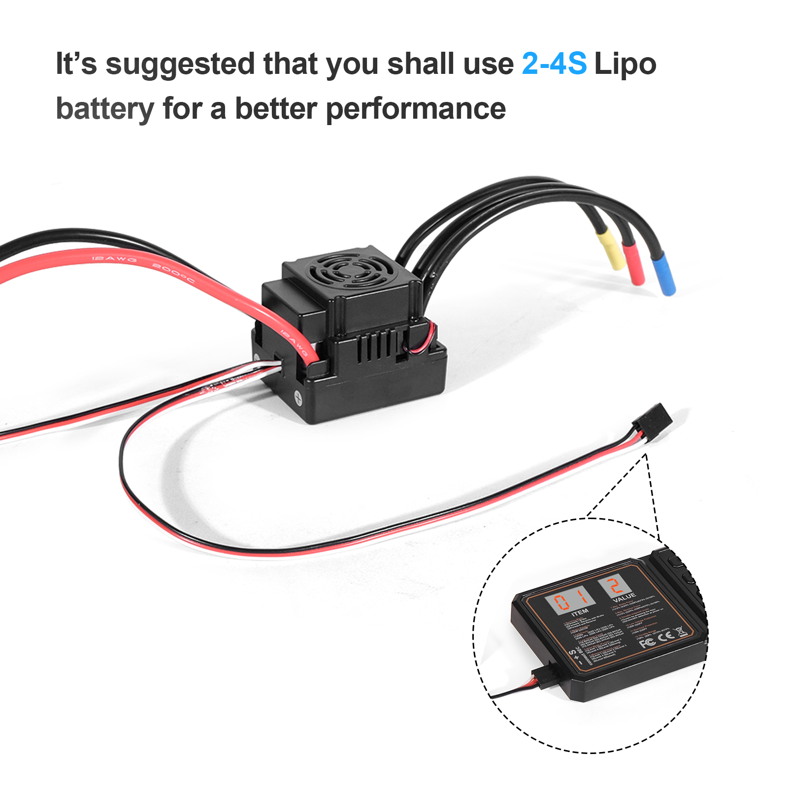 Upgrade Sensorless 120A Brushl - Esc 4In1 Brushless recension och pris