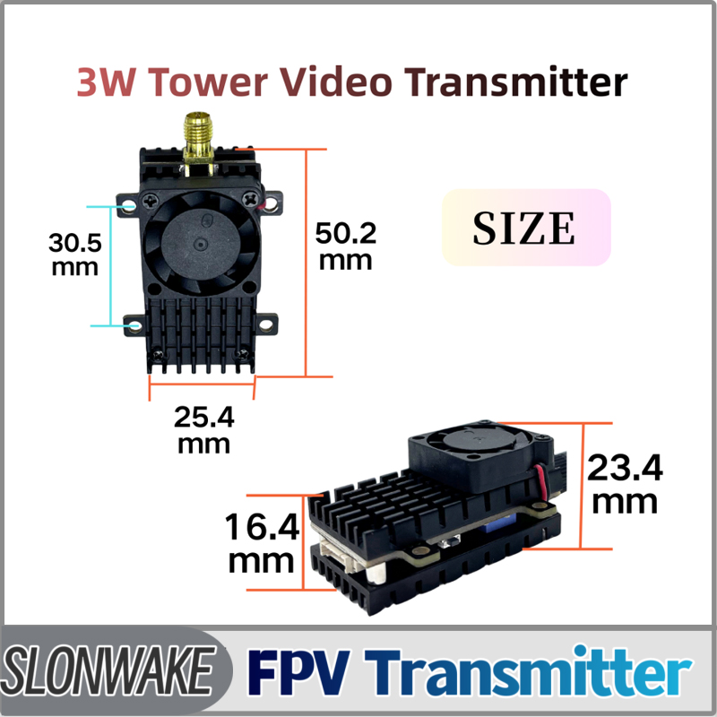 SLONWAKE 5.8G 3000mW Simulatio - Rc Transmitter Drone recension och pris