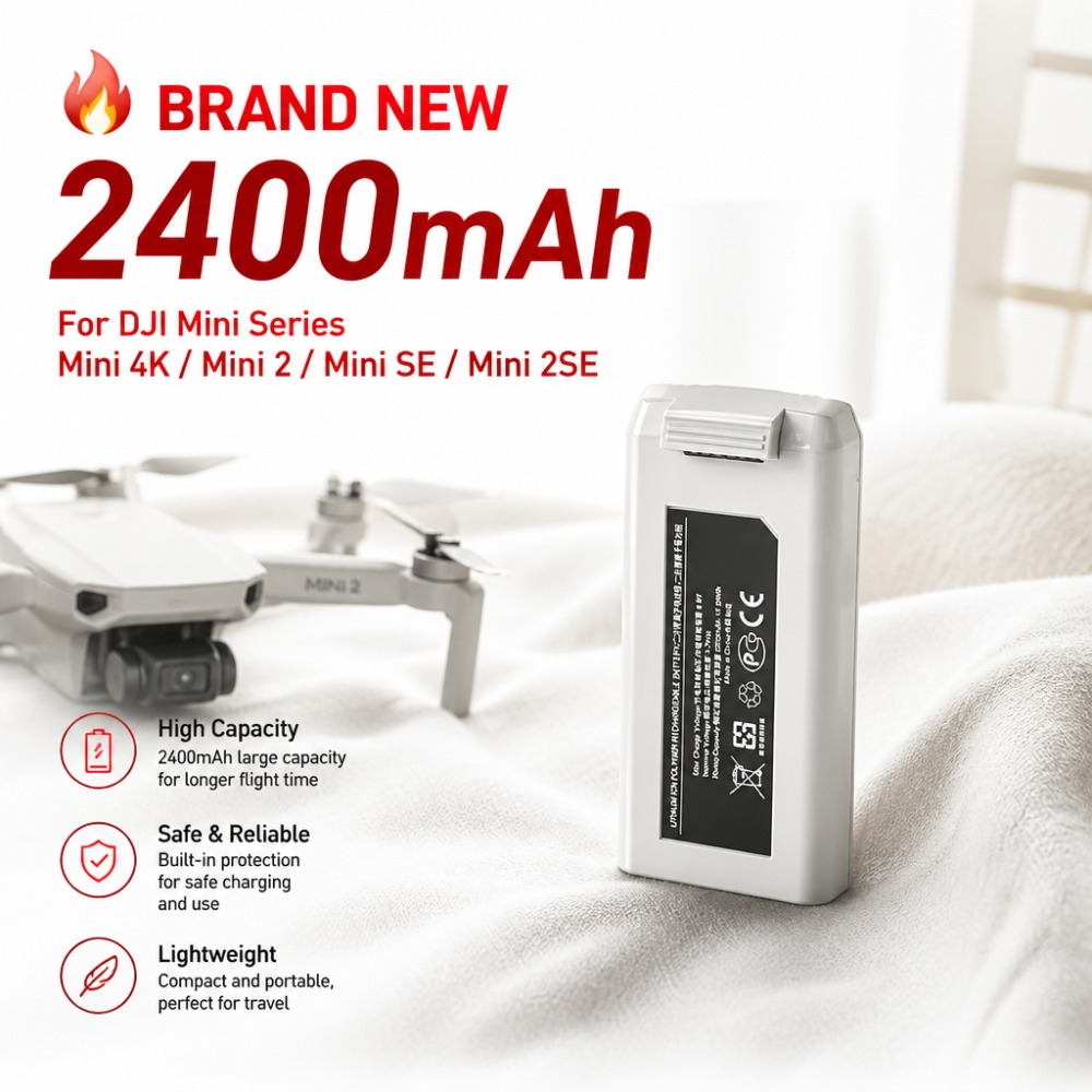 2400mAh Battery for DJI Mini 4 - Drone Smart Rc recension och pris