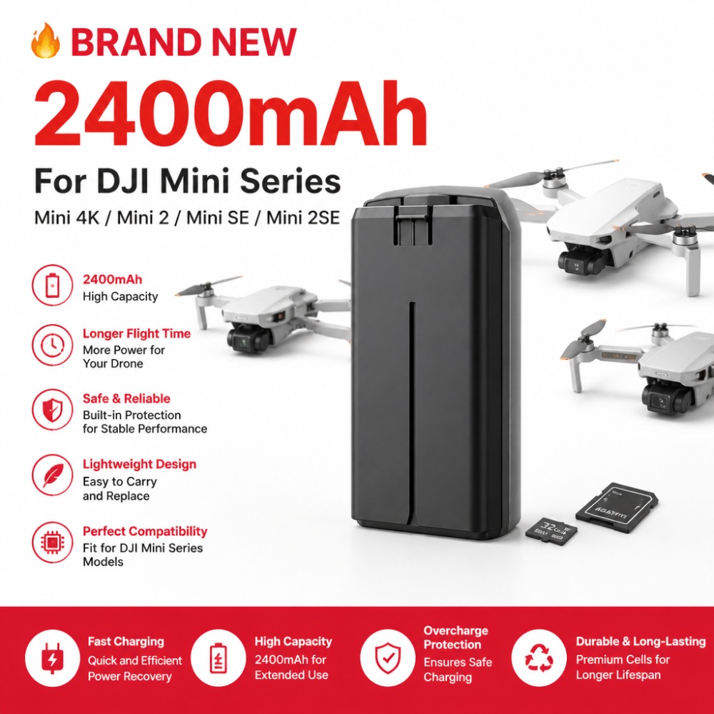 2400mAh Battery for DJI Mini 4 - Drone Smart Rc recension och pris