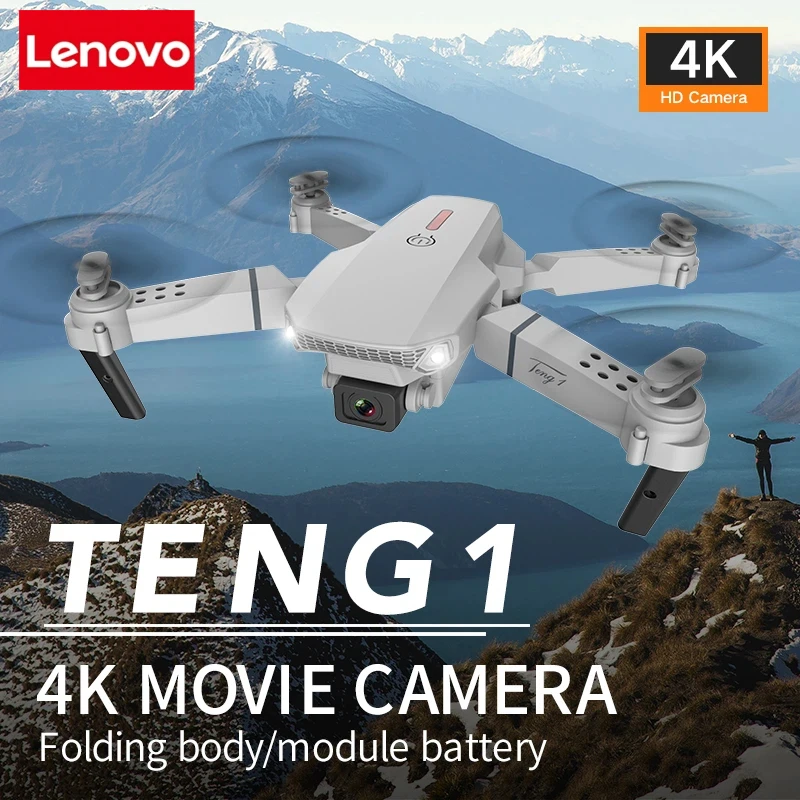 Lenovo New E88 Pro WIFI FPV Dr - Drone E88 Rc Quadcopter recension och pris