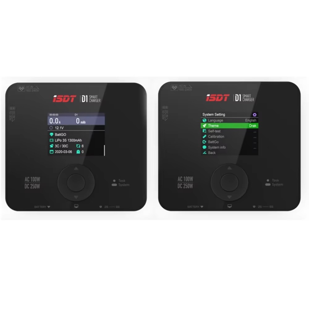 DroMaNEW ISDT D1 AC 100W DC 25 - Drone Smart Rc recension och pris