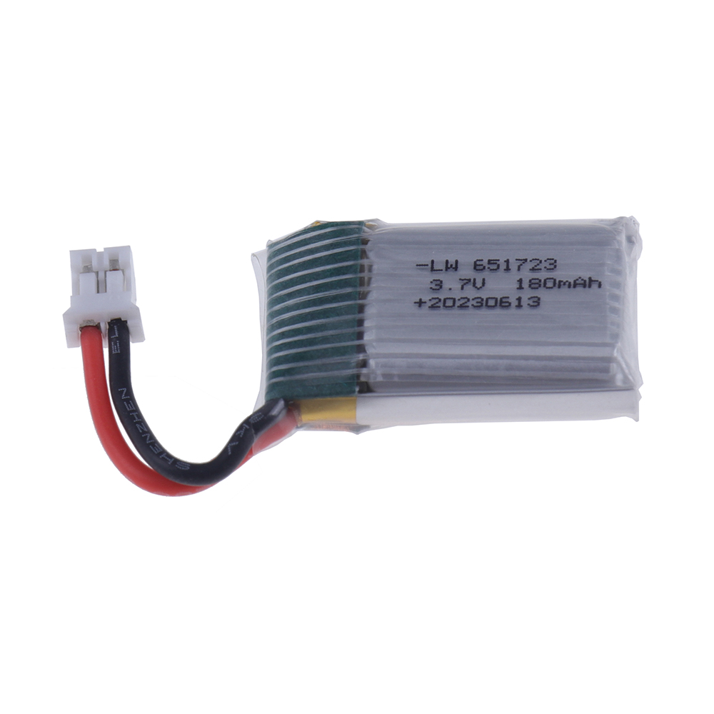 3.7V 180mAh 651723 Lipo Batter - Drone Vs Rc Helicopter recension och pris